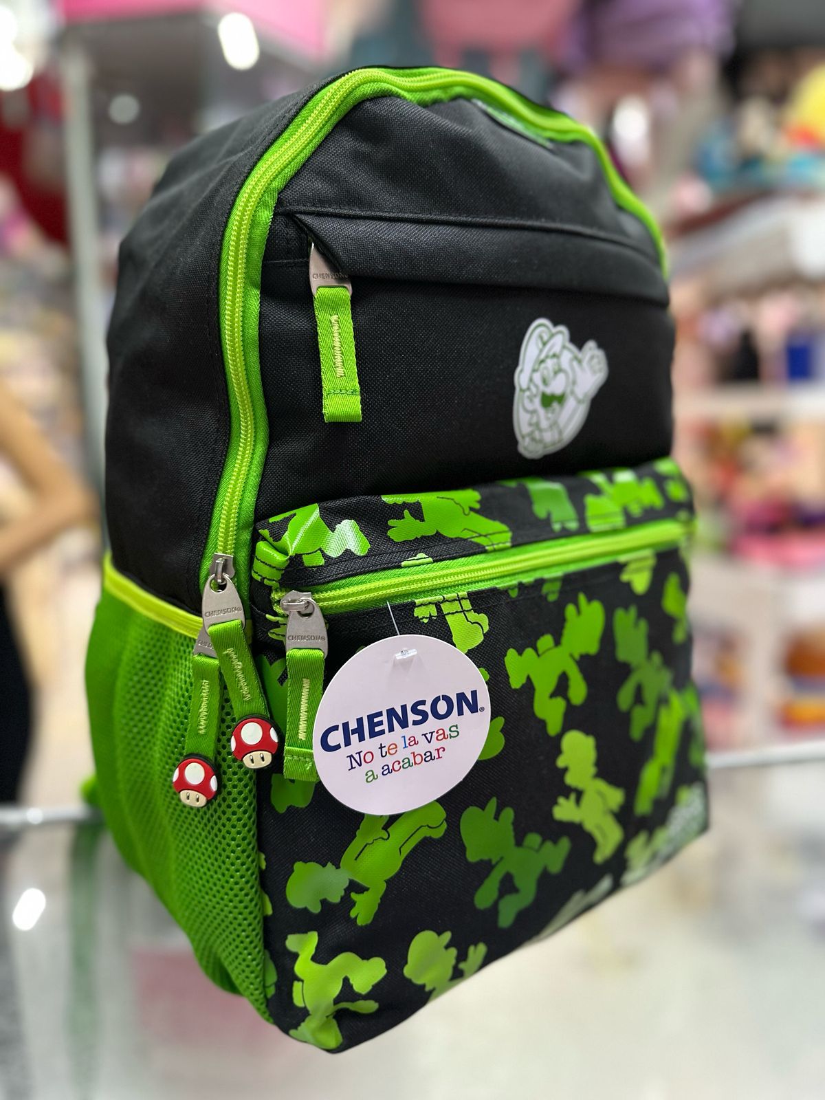 Mochila primaria Luigi colors Chenson