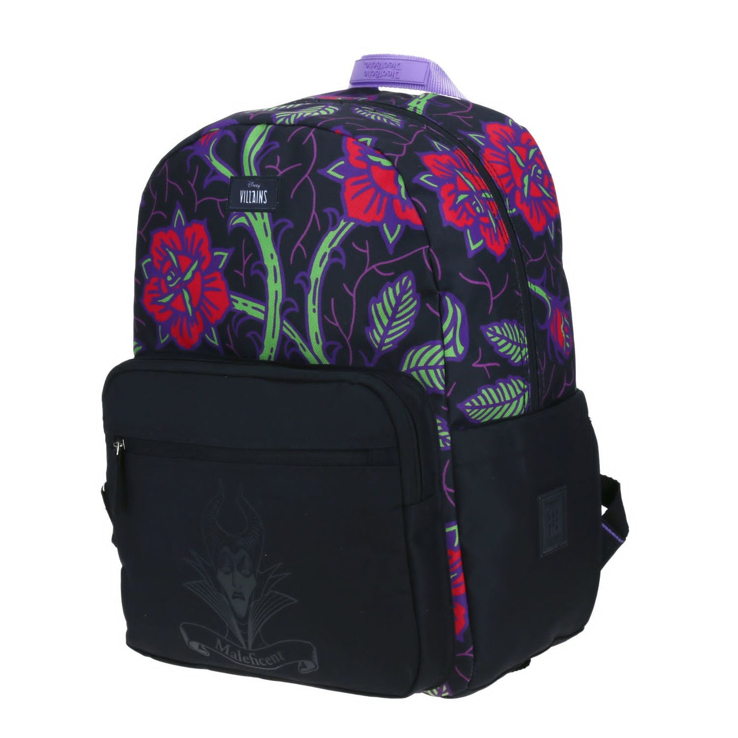 Mochila juvenil maléfica flores Chenson