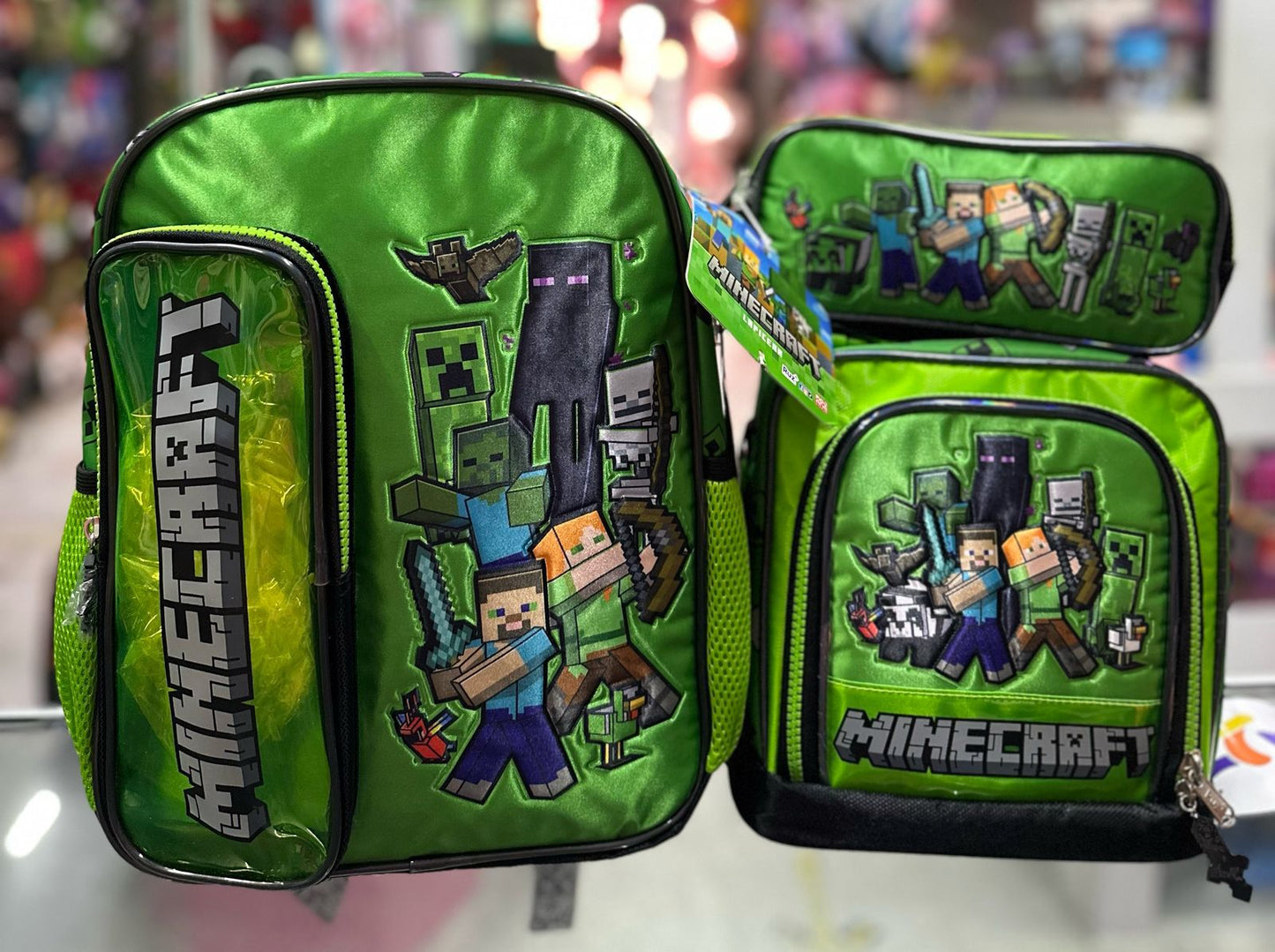 Combo kinder Minecraft transparente Ruz