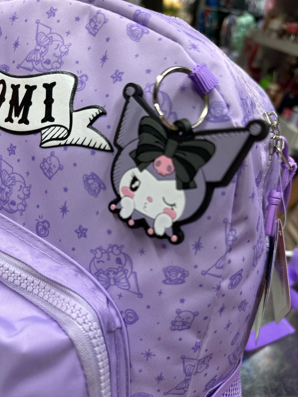 Mochila primaria Kuromi kawaii Ruz