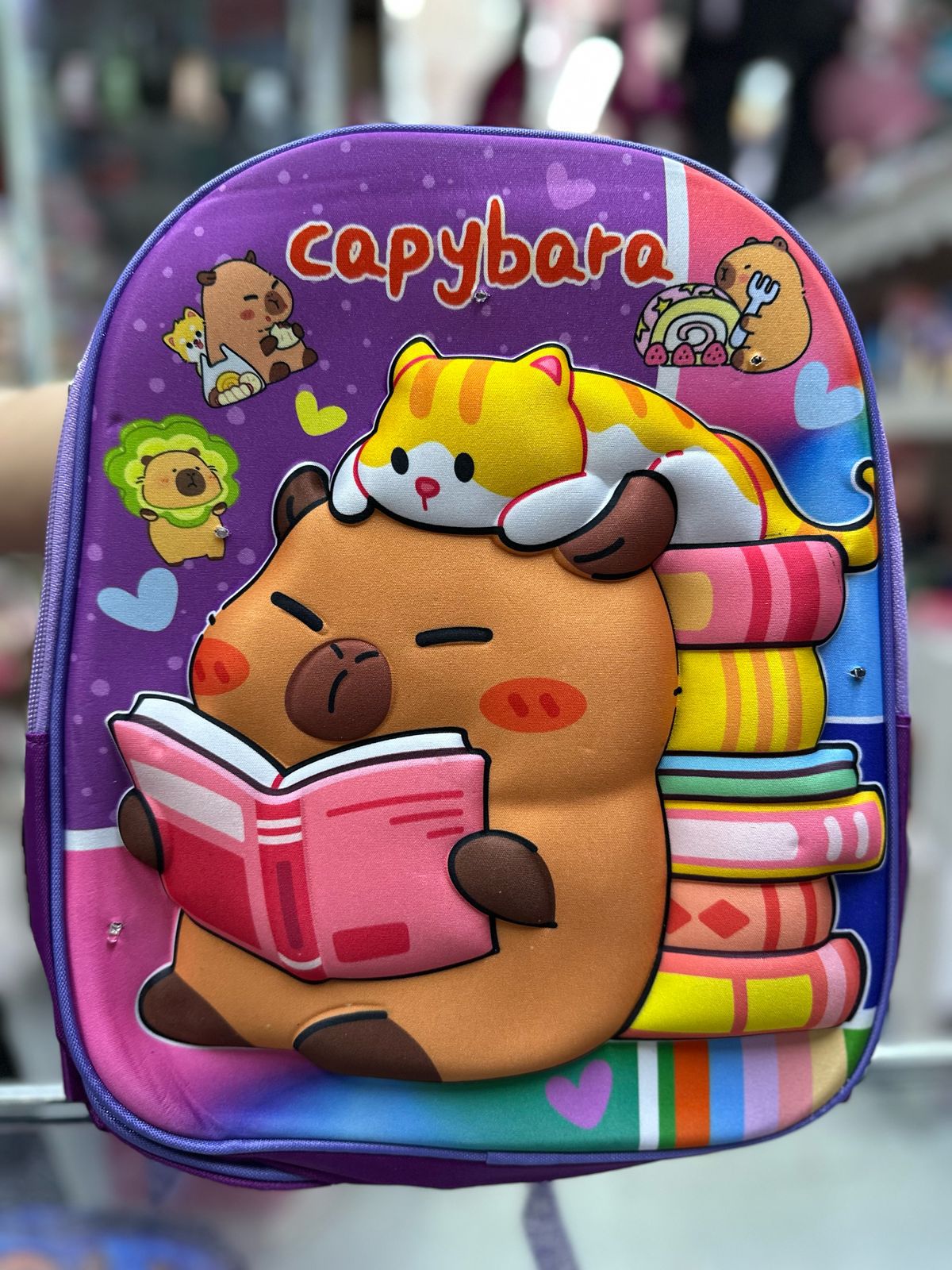 Mochila capibara kinder