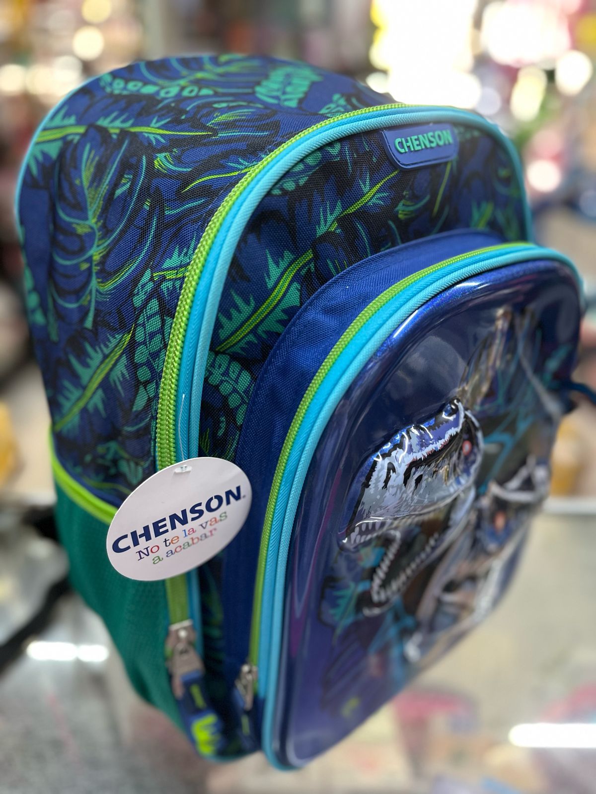 Mochila Primaria Dinosaurio Rex Chenson