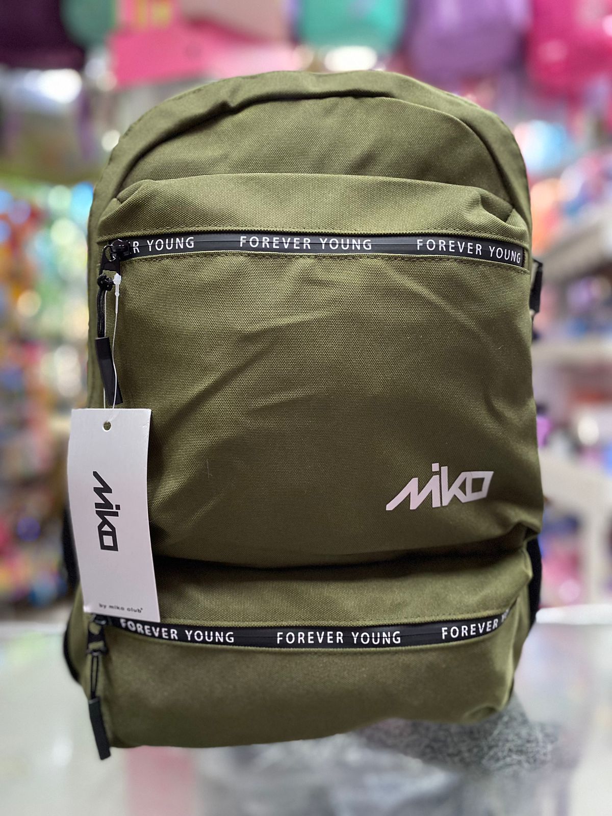 MOCHILA MIKO JUVENIL FOREVER YOUNG