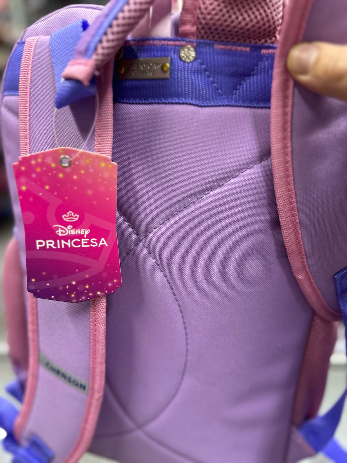 Mochila primaria Rapunzel moños Chenson